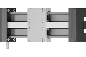 Standard belt-driven linear actuator with stepper motor