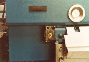 bearings on machine