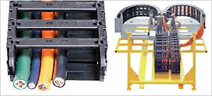assembled cable carrier 