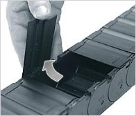 Opening Energy Tube cable carrier