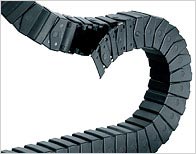 Triflex enclosed cable carrier