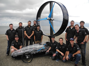 Club Chinook ETS - Wind-turbine vehicle - Team photo