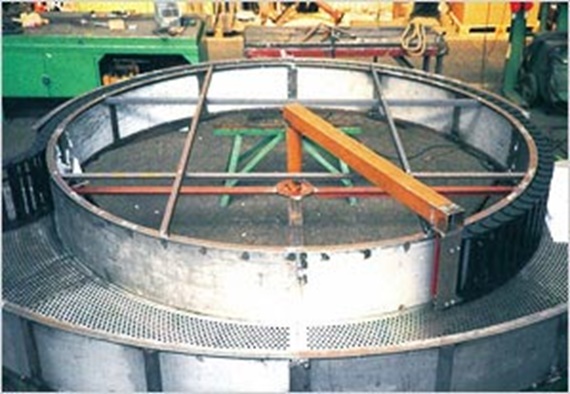 rotary motion cable carrier