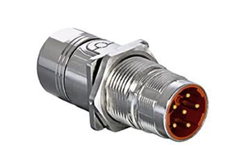 Speedtec connector, series B, M23 coupling with central attachment