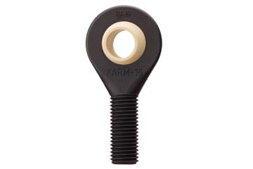 Rod end bearing with male thread, KARM igubal®, spherical ball iglide® L280, mm