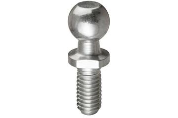 igubal® GZRM-MS, Galvanized steel ball stud with male thread