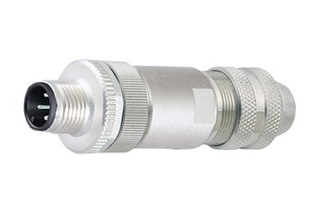 Binder M12-A cable connector, 6.0-8.0mm, shielded, 99 1437 812 05, 99 1487 812 08, screw terminal, IP67, UL