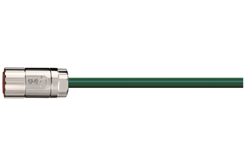 readycable® servo cable similar to Baumüller 326577 (5 m), 21 A base cable, PVC 7.5 x d