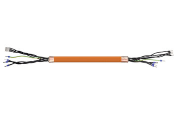 readycable® servo cable similar to Elau E-MO-087, base cable PVC 10 x d