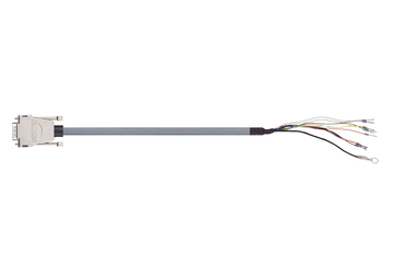 readycable® encoder cable similar to Festo KES-MC-1-SUB-9-xxx, base cable PVC 10 x d