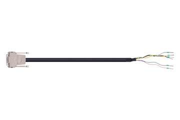 readycable® encoder cable similar to Festo NEBM-S1G15-E-xxx-LE6, base cable TPE 6.8 x d
