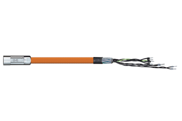 readycable® encoder cable similar to LTi DRIVES KM3-KSxxx, base cable, PUR 10 x d
