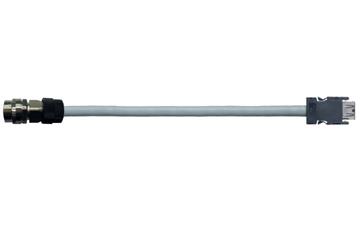 readycable® encoder cable similar to Mitsubishi Electric MR-J3ENSCBL-xxx-H, base cable, PVC 7.5 x d
