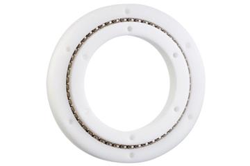 xiros® slewing ring ball bearings, xirodur B180, stainless steel balls, mm