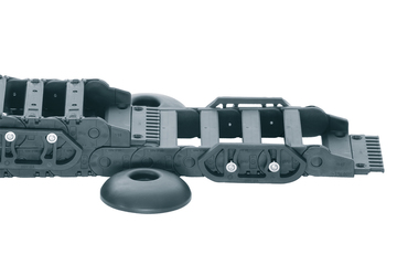 Series 2450.AG Classic, two-piece energy chain, openable along the inner radius