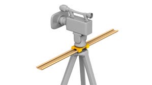 DryLin® linear guide for camera slider