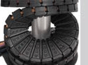 rotary movement cable carrier