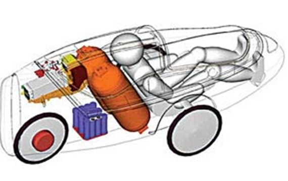 schematic of air car steering rack