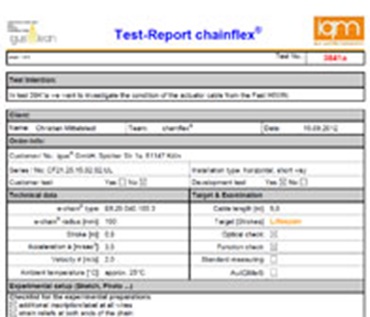 CF21 test report
