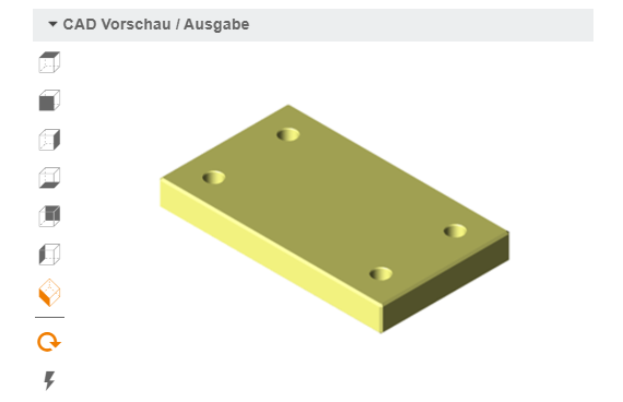 CAD configurator for sliding plates