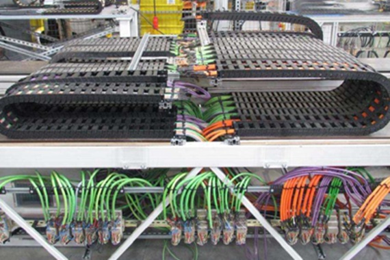 CAN bus cable in the test lab of igus