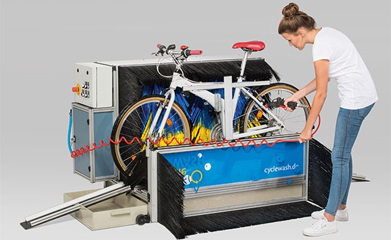Bike wash system