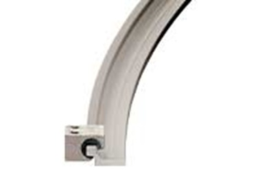 Curved linear rails