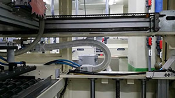 e-skin corrugated tube in the production of printed circuit boards