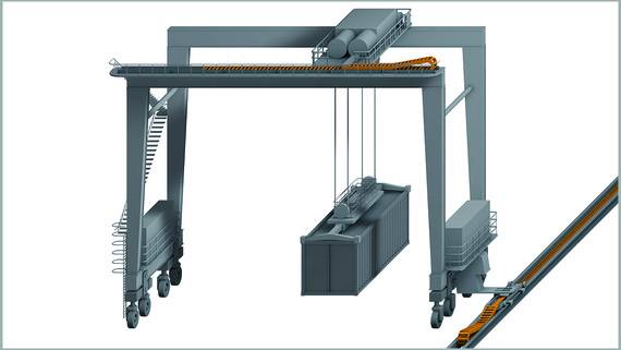 Rail mounted gantry cranes (rmg)