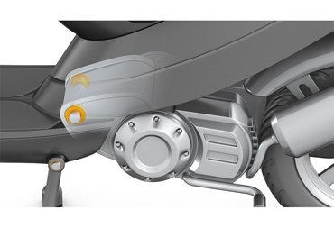 iglide® P210 in rear-wheel vibration point