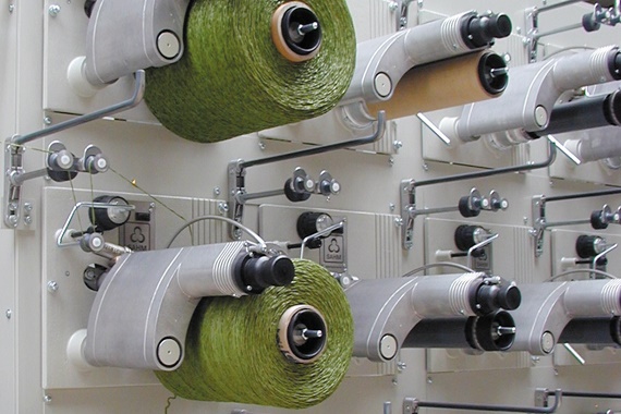 Application with iglidur plain bearings in textile processing