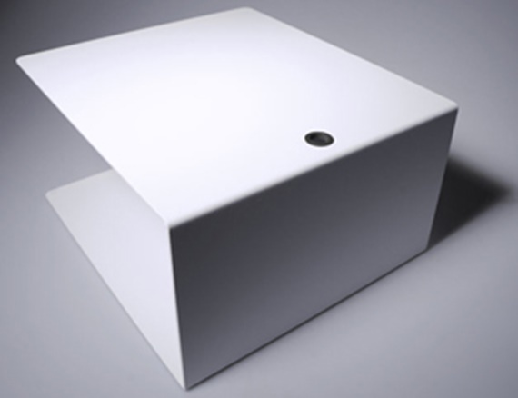 Unassembled storage surface with iglide® G plain bearing.