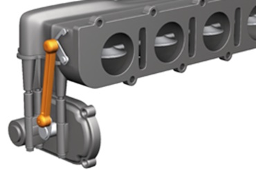 igubal® double joint at the engine block