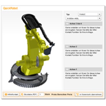QuickRobot Customized ordering