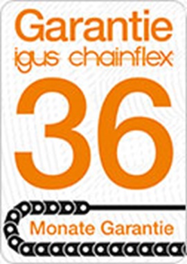 chainflex® 36 month guarantee