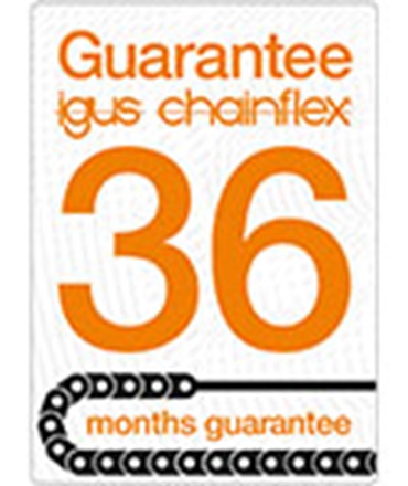 chainflex® 36 month guarantee