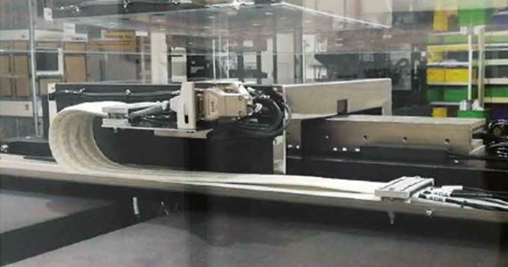 Linear system with air bearings