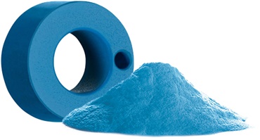 Workpiece with coating and iglide® IC-05 coating powder