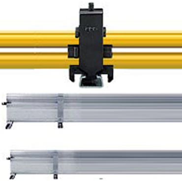 strain reliefs, guide troughs and PMA cable protectors