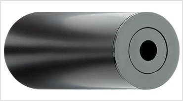 xiros® guide roller in black anodised aluminium
