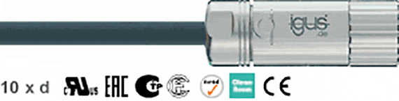Chainflex® PVC motor cable Danaher Motion