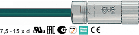 Chainflex® PVC servo cable Lenze