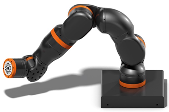 Robotic arm with robolink® ReBeL joints