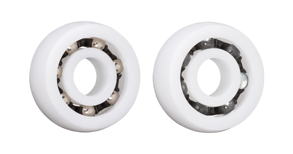 Deep groove ball bearings with spherical outer diameter xiros®