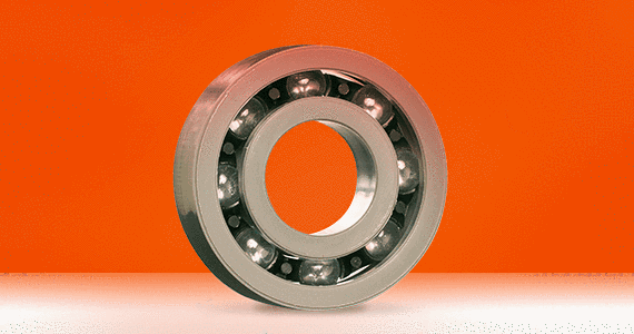 Plastic ball bearings are resistant to cold and hot temperatures