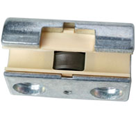 Bearing carriage with roller camera slide