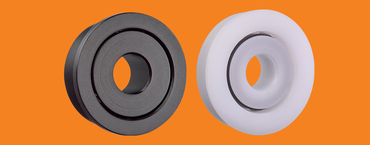 flanged ball bearings with shield
