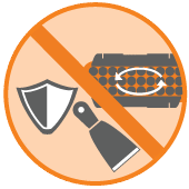No shield, scrapers and circulation channels for balls necessary