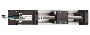 Miniature SLNV linear actuator with motor