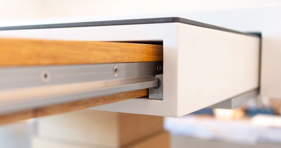 Desk or cabinet drawers: